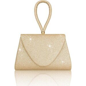 ❤️ Women's Evening Handbags, Glitter Sequin w/Chain,  Ladies Top-Handle